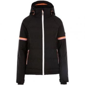 Trespass - Chaqueta de Esquí Ceremony para Mujer, impermeable, transpirable, con aislamiento térmico, capucha ajustable, múltiples bolsillos, ajuste en la cintura y puños elásticos