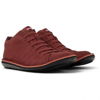 CAMPER Beetle - Men's Ankle Boots - Red Suede, Size 41
