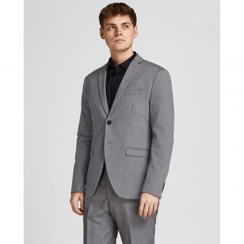 Jack & Jones Men's Slim Fit Suit Blazer in Light Grey Melange