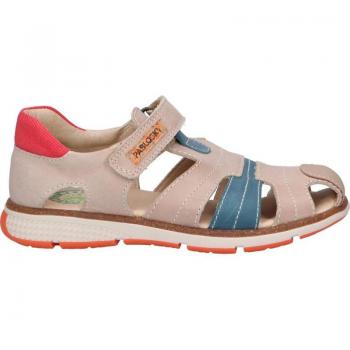 Sandalias planas con velcro PABLOSKY 5048 niño, características: diseño cómodo y ajustable, suela antideslizante, material transpirable, ideal para uso diario en verano