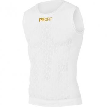 Camiseta Interior Ciclismo Spiuk Profit Sin Mangas Blanco