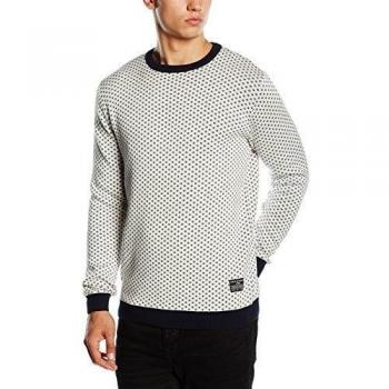 JACK & JONES Jjcoglen Knit Crew Neck-Jersey Hombre,  
 Mehrfarbig