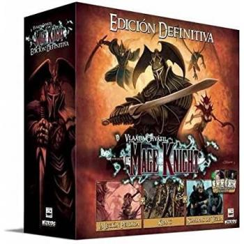 Mage Knight.Edición Definitiva.2ª Edición.Juego en español.Juego de Mesa,Juego de Estrategia,Juego de Tablero.De 1 a 5 Jugadores.