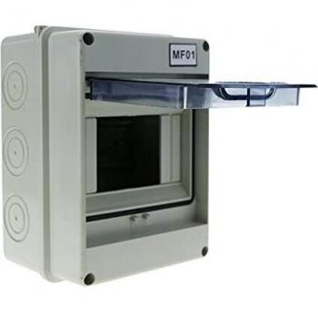 BeMatik - Caja de distribución eléctrica SPN 5M IP65 de Superficie de plástico ABS HT