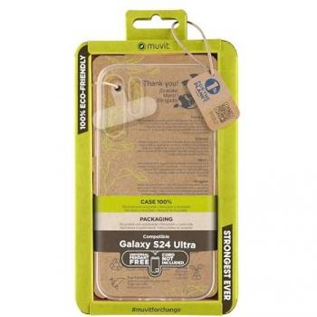 Funda Transparente Recycletek Compatible con Samsung Galaxy S24 Ultra