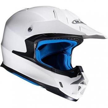 HJC FX-Cross Uni - Casco (Talla L), Color Blanco