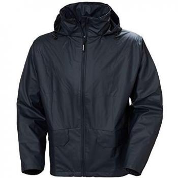 Chaqueta de lluvia Voss Helly Hansen, PU-Stretch, color azul marino, talla S