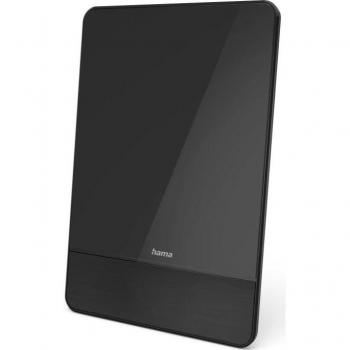 Antena TV Interior Hama 221083 DVT-T/DVB-T2/FM Negro