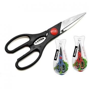 BigBuy Home S3606109 Tijeras, Negro, Plástico Acero