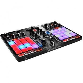 Hercules P32 DJ - Controladora DJ USB de 2 pistas y 32 Pads