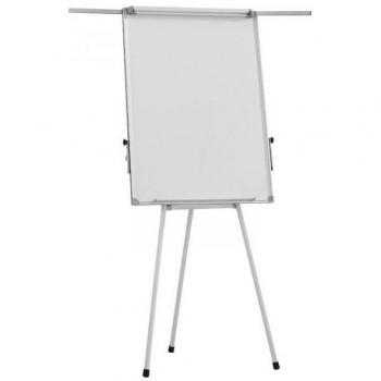 Rotafolio Jago 60x90cm con marco de aluminio, brazos extensibles, altura ajustable, bandeja y accesorios, pizarra magnética con caballete