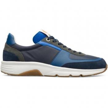 CAMPER Drift Men's Sneakers - Blue, Size 40, Cotton Fabric