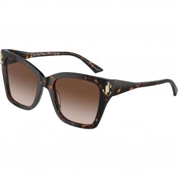 Jimmy Choo JC5012 Col. 500213 Donna Squadrata Havana Sunglasses, Brown Gradient Frame, Female, Size: 54 MM