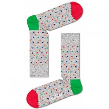 Happy Socks Mini Dot Light Pink Red Blue Green Black Socks Size 41-46
