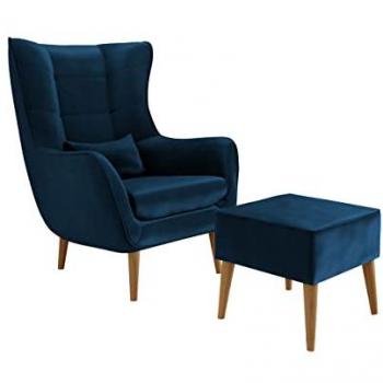 Sillón Comfivo 206, Tapiz Kronos 09, Madera, 106x80x95cm