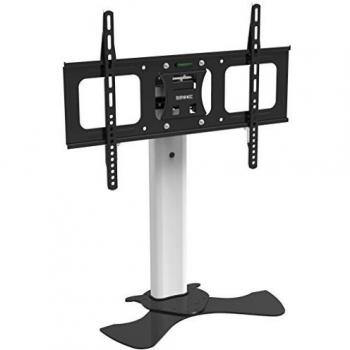 Duronic TVS1D1 - Soporte escritorio en cristal adecuado para TV/Plasma/LED/LCD/3D/Monitores entre