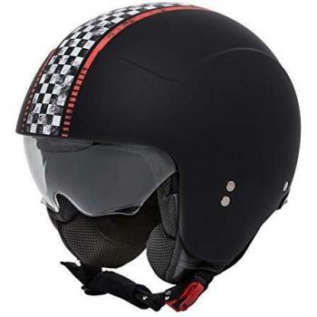 Premier Casco Rocker Ck 9 Bm,Negro / Blanco / Rojo,L