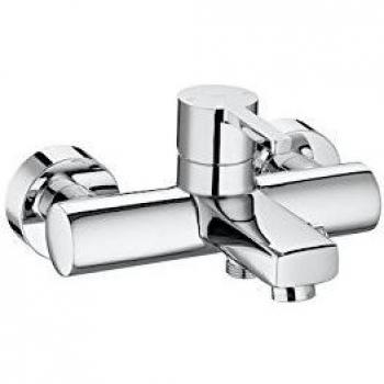 Roca A5A0296C00 Mezclador Baño y Ducha Sin Equipo, Colección Naia, Cromado