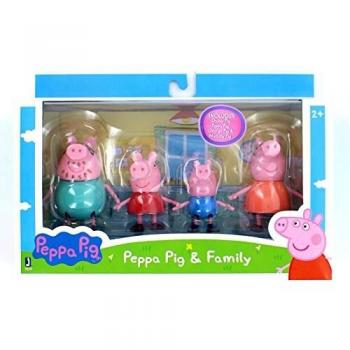 Peppa Pig Family Figure Set - 4 Character Collection