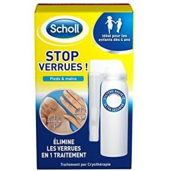 Scholl Stop Verrugas- Pulverizador por crioterapia, 12 aplicaciones