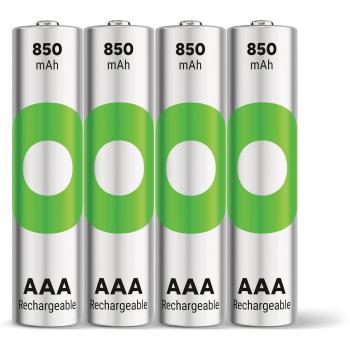 Baterías Recargables GP ReCyko AAA (Micro) NiMH 850 mAh 1.2 V - Paquete de 4