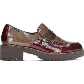 Mocasines Mujer Callaghan Freestyle 13447 - Elegancia Incomparable, color burdeos, talla 41