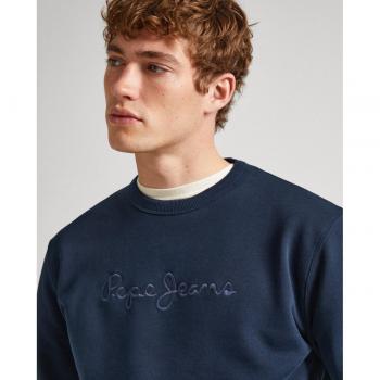 Sudadera Pepe Jeans Joe Crew Marino para Hombre