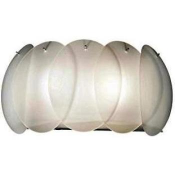 Aplique de pared interior Ovalino 2 bombillas blanco E27 - Ideal Lux