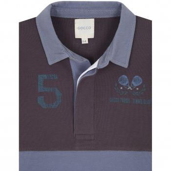 Gocco W72RNLCA704BT, Polo para Niños, Morado