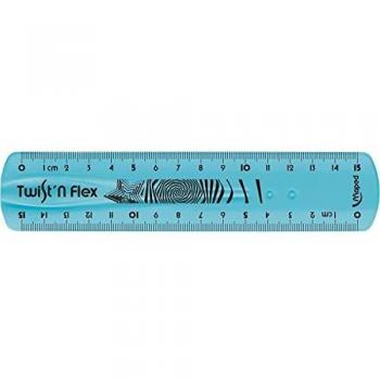 Maped 279110 - Regla Twist Flexible de 15 cm