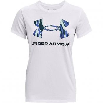 Camiseta de Manga Corta Mujer Under Armour Graphic Blanco