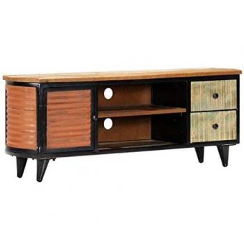 vidaXL TV Cabinet 120x30x45 cm Solid Reclaimed Wood