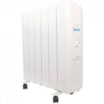 Radiador eléctrico analógico Farho ECO R Ultra 1000W 6 módulos blanco
