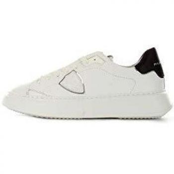 Philippe Model Women's White Temple Sneakers, Size 6 US / 3 UK
