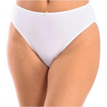 Braguita básica con detalle de flor a tono para mujer, modelo BR803
