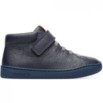 CAMPER Peu Touring - Boys and Girls Boots - Blue, Smooth leather, size 30 and size 12