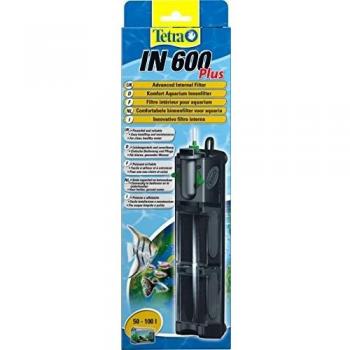 Tetra IN 600 plus Filtro interior - Filtros interiores potentes y confortables para la filtración mecánica, biológica y química