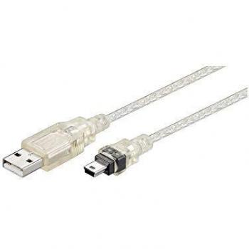 Cable USB 2.0 Mini-B de 1.8m con Certificación 180 - USB-A a Mini-USB B
