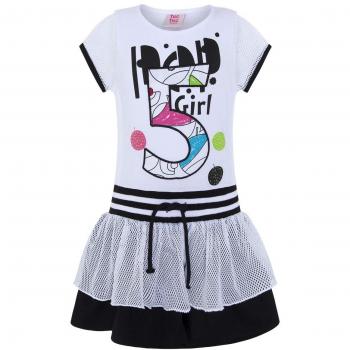 Tuc Tuc Vestido Punto Y Rejilla Volantes NIÑA Pop