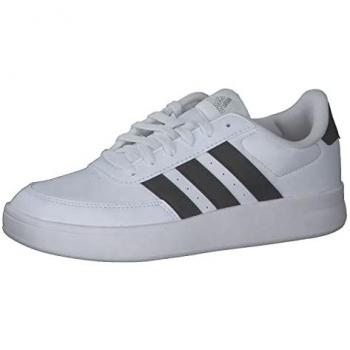 Zapatillas Adidas Breaknet 2.0 Blanco Mujer, Calzado Deportivo, Modelo Hp9445, FTWR White/Core Black/Silver Met, Talla 36 EU