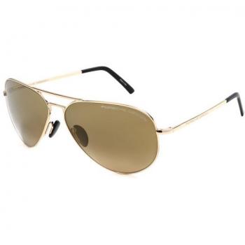 Porsche Design P8508 E Men's Gold Sunglasses 60mm