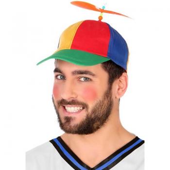 Gorra Multicolor con Hélice - Protección para la Cabeza