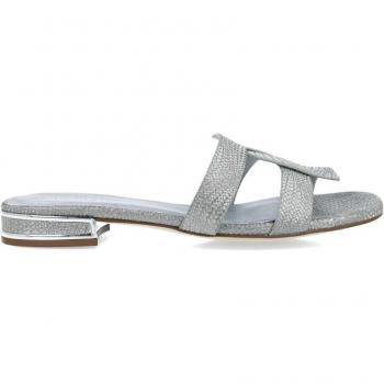 Sandalias Menbur 25460 Fiesta Mujer Plata