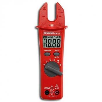 Benning CM 1-3 - Pinza Amperimétrica Digital Multímetro CAT III 1000 V, CAT IV 600 V, Display 2000 Counts