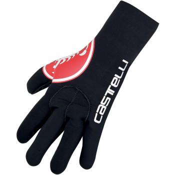 Castelli Diluvio Glove, color rojo, talla XXL