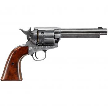 Revolver Colt Peacemaker Acabado Envejecido Gas C02 Calibre 4,5mm. 2 Julios de potencia