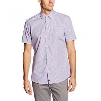 Strellson Premium 11 Quenton-C 10000209-Camisa formal Hombre    Violett