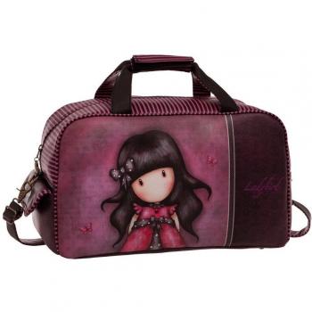 Gorjuss Ladybird Bolsa de Viaje, 27 Litros, Color Morado