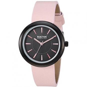Kenneth Cole Reaction Women's Analog-Quartz Watch with Leather-Synthetic Strap RK50103003