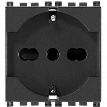 Presa de Pared Vimar 2P+T 16A Universal Gris 250V